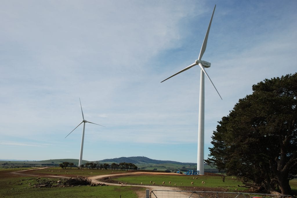 Wind farm turbines can affect values of some rural properties.