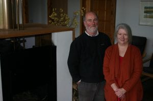 Tim Adams and Pip Watt live in a 7-star energy efficient house at Gherang and have no utility bills.