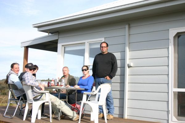 Recycled house with solar power, rain water storage