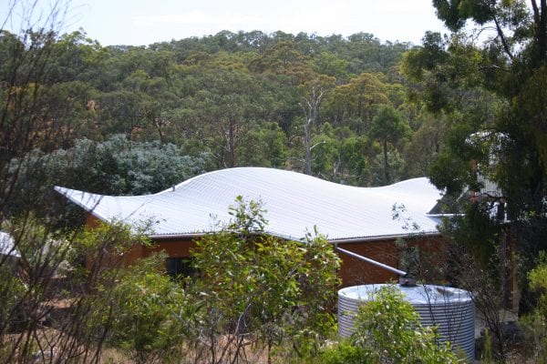 Sustainable straw bale house