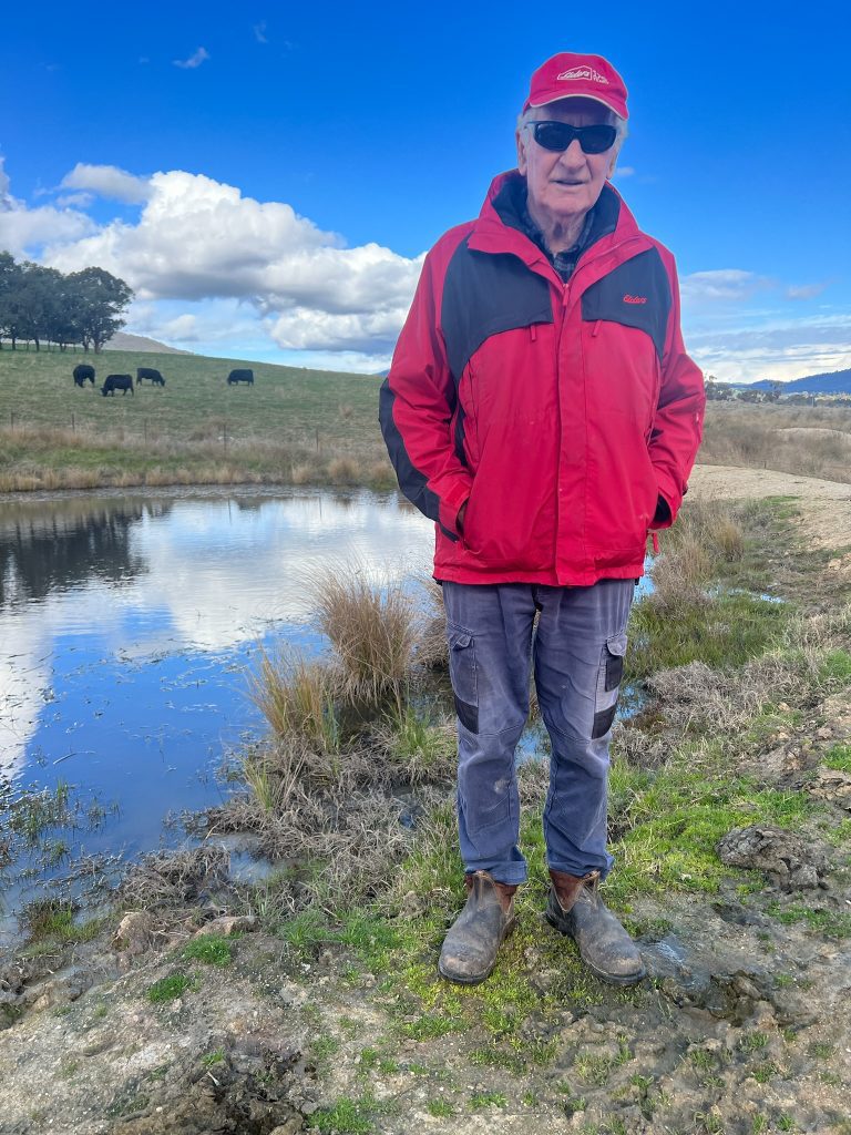 Reg Coulston farm real estate sales agent Albury Wodonga