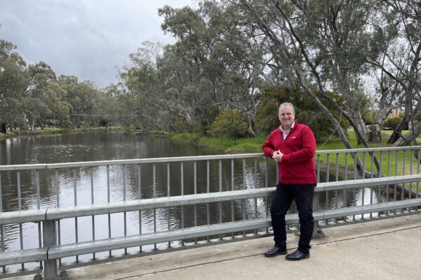 Nick McIntyre Elders Warracknabeal born to sell cropping soil.